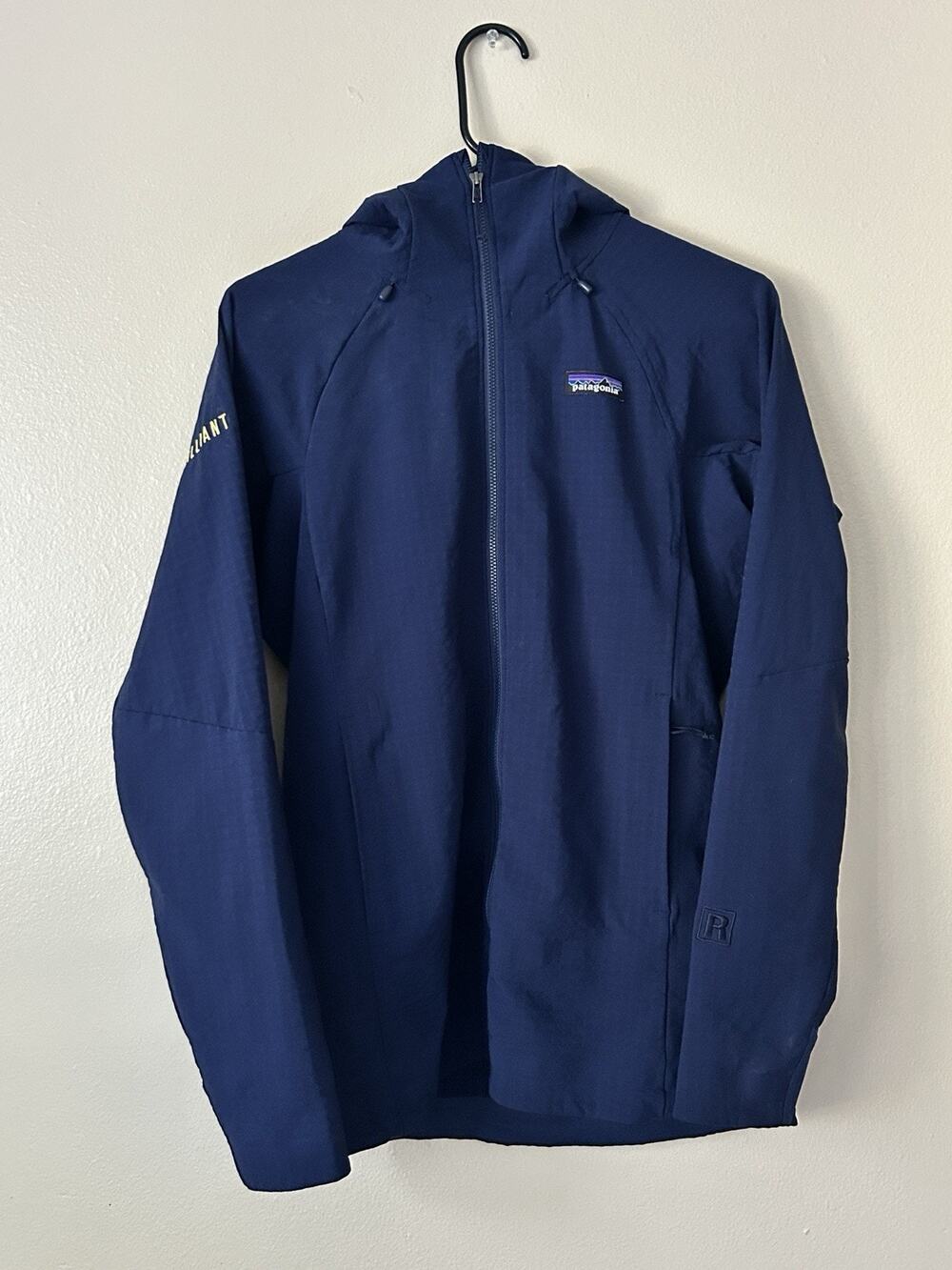 Patagonia R1 TechFace Hoody Blue Women’s Size M Fleece Jacket Outdoor